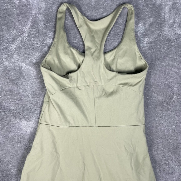 Girlfriend Collective Womens Small Light Green Paloma Racerback Workout Dress - Picture 9 of 11